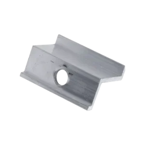 Abrazadera gris 35mm para paneles solares