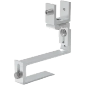 Gancho con doble sistema de montaje ajustable para paneles solares