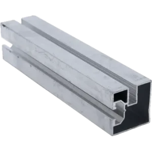 Panel solar de aluminio con perfil en L