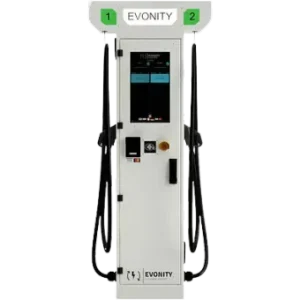 Serie Evonity T-PILE - Dispensador de CC con corriente de carga de hasta 400 A